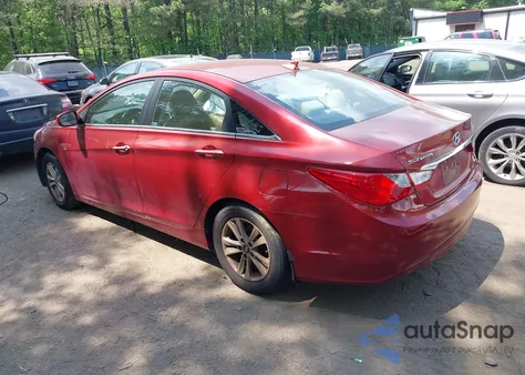 2013 Hyundai Sonata Gls из США, поврежденный, VIN 5NPEB4AC0DH699543